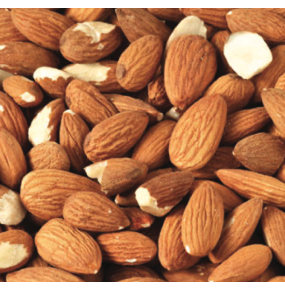Standard 5% whole almond kernels 